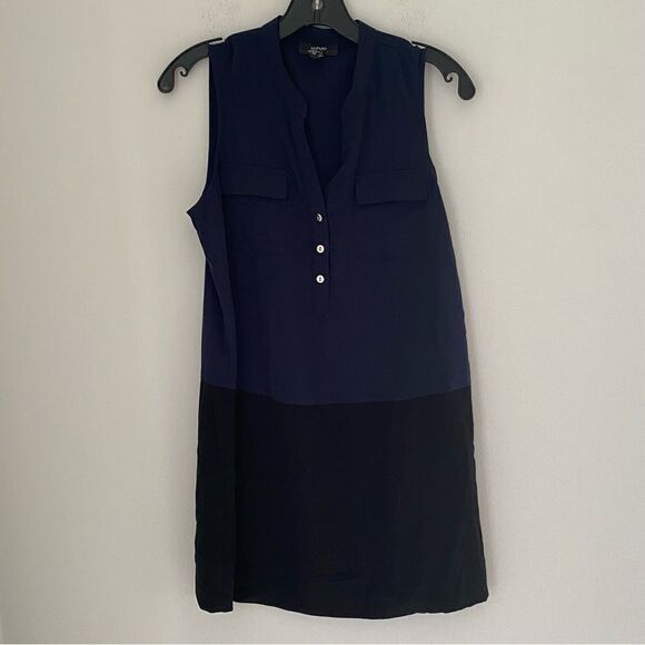 Alfani Women’s Color Block Mini Slip Dress Sleeveless Size 6P - Picture 1 of 3